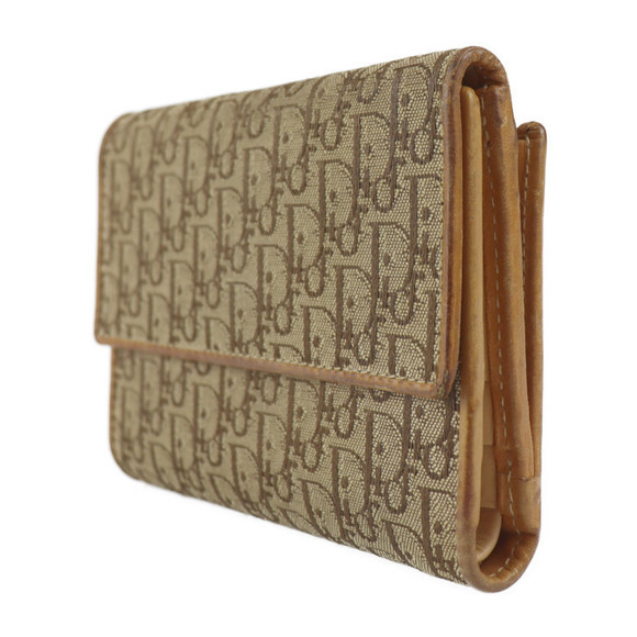 Dior Beige Wallet Trotter - Picture 1 of 9